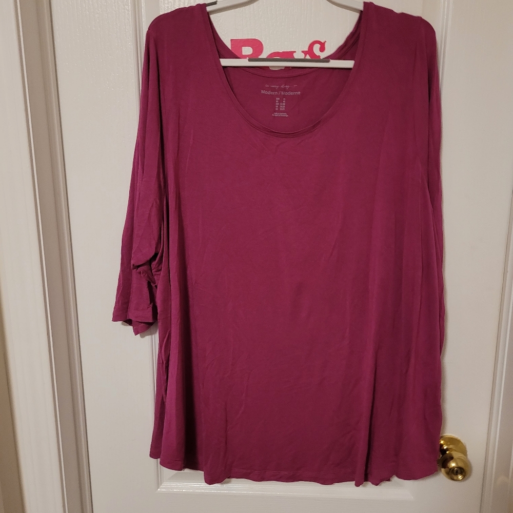 (4X)  Magenta Shirt